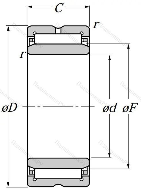 Игольчатый подшипник