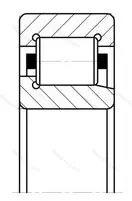 Модификация подшипника 42412 размер 60x150x35