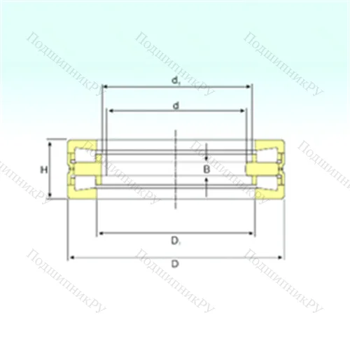 Подшипник роликовый упорный 350976 C от производителя  ISB Подшипник роликовый упорный 350976 C от производителя  ISB