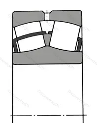 Модификация подшипника 4053134НЛ размер 170x260x90 от производителя  ГПЗ-11