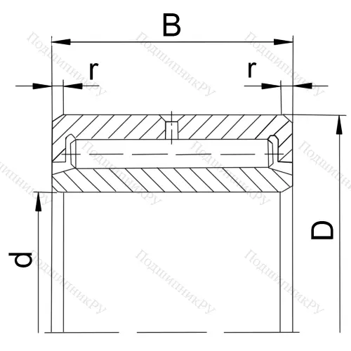 Подшипник 4074103 (NAV 4003) в Волжском