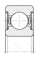 Подшипник 6201-2Z/P 6 размер 12x32x10 от производителя  SKF