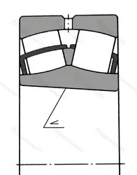 Модификация подшипника 4153732 размер 160x270x109 BBC от производителя  BBC Модификация подшипника 4153732 размер 160x270x109 BBC от производителя  BBC