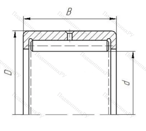 Подшипник NAV 4905 (4074905 ГОСТ) в Волжском