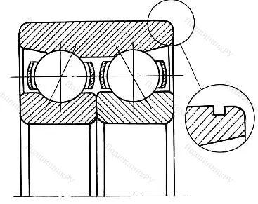 Модификация подшипника 156704 