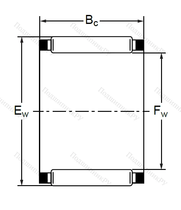 Подшипник K 27x36x20.8 AG (PK) в Волжском