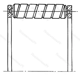 Подшипник  65902 размер 15,863x23,585x24,3