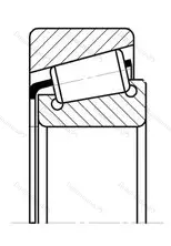Модификация подшипника Э-7610А размер 50x110x42,25