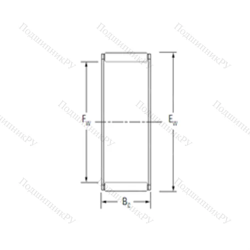 Подшипник игольчатый радиальный K 5X 9X 13TN от производителя  KOYO