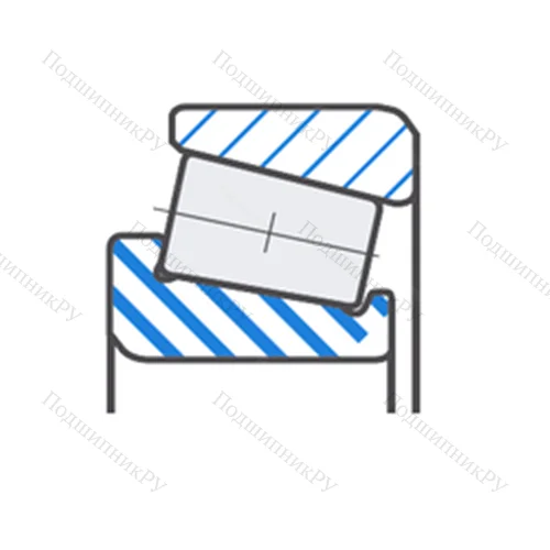 Подшипник роликовый радиально-упорный 4T-323/32CSTPX 1V 1 от производителя  NTN