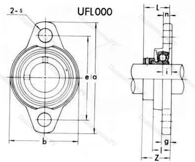 Подшипниковый узел UFL 006 (ASAHI) в Волжском