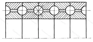 Модификация подшипника 296710К размер 50x88x306 от производителя  МПЗ