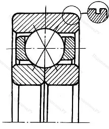 Подшипник  1176228 размер 140x250x50