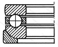 Подшипник  53214+U 214 (18214) размер 70x105/110x32 от производителя  SKF Подшипник  53214+U 214 (18214) размер 70x105/110x32 от производителя  SKF
