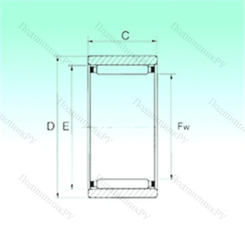 Подшипник игольчатый радиальный RNAO 42x57x20