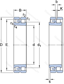 Подшипник NN 3038 K/SPW 33 в Волжском