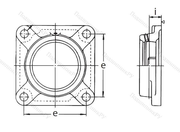 Подшипниковый корпус F 210 (ASAHI)