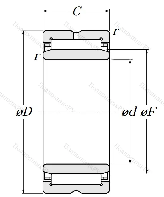 Игольчатый подшипник