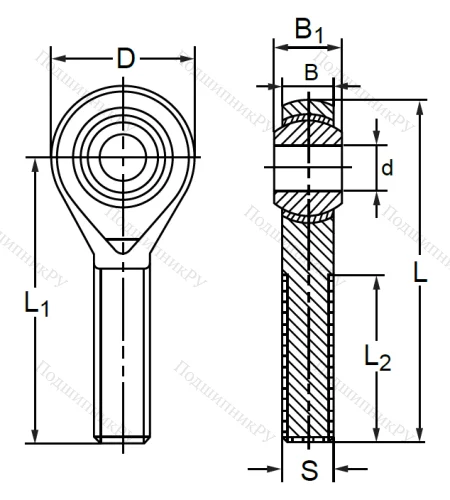 Шарнирная головка POS 12 L в Волжском