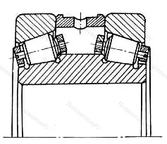 Модификация подшипника 847164АМ размер 320x480x149/150 от производителя  ГПЗ-9