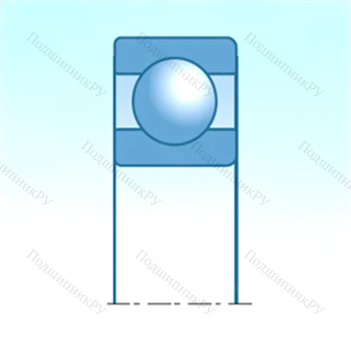 Подшипник шариковый радиальный TMB 203AJR 2X/42C 3 от производителя  NTN