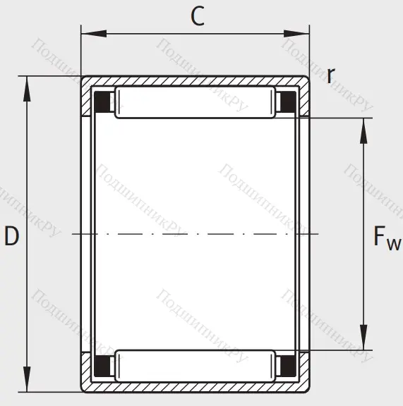 Игольчатый подшипник