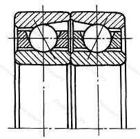 Подшипник  366201 размер 12x32x20 от производителя  ГПЗ-28