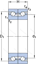 Подшипник BTM 170 AM/P 4CDB в Волжском