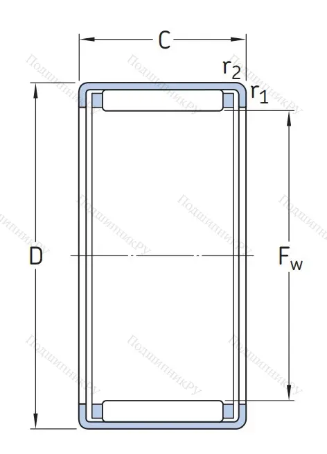 Игольчатый подшипник