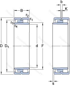 Подшипник NNU 4920 BK/SPW 33