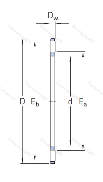 Игольчатый подшипник подшипник