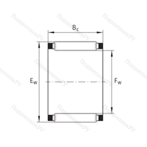 Подшипник игольчатый радиальный K 38X 46X 32