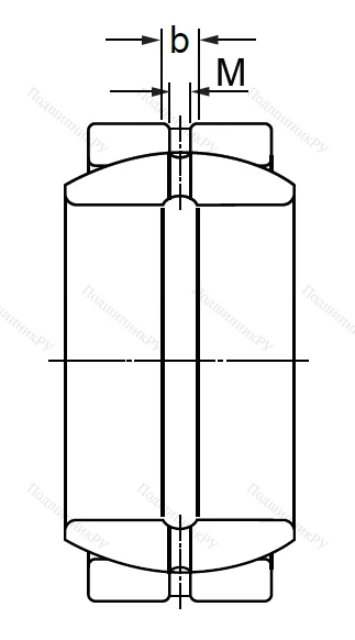 Шарнирный подшипник GE 50 ES в Волжском