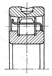 Подшипник N 312EC/P 62 размер 60x130x31 от производителя  SKF