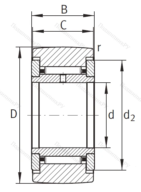 Игольчатый подшипник