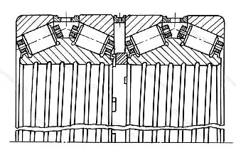 Подшипник  1077776 размер 380x620x420