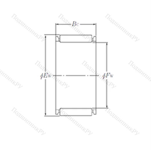 Подшипник игольчатый радиальный KMJ 73?79?20