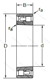 Двухрядный роликовый подшипник NN 3017 KMP 5 (3182117-5 Л ГОСТ) в Волжском