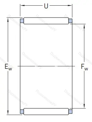 Подшипник K 12x16x13 TN в Волжском