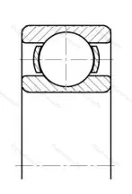 Подшипник  901 размер 12,7x28,575x6,35