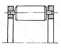 Модификация подшипника 364908 размер 38x54,1x63 ГПЗ-18
