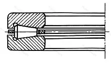 Модификация подшипника 6-19752ХУ размер 260x580x145 от производителя  ГПЗ-9