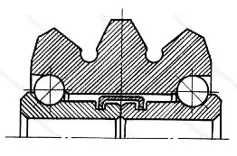 Модификация подшипника 776702Х размер 12,75x57,5x36,5/48 от производителя  ГПЗ-23 Модификация подшипника 776702Х размер 12,75x57,5x36,5/48 от производителя  ГПЗ-23