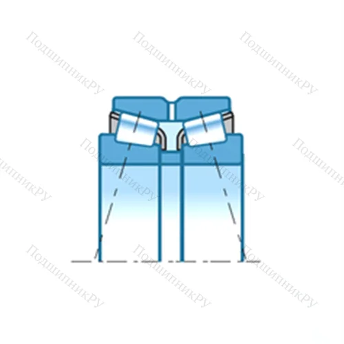 Подшипник роликовый радиально-упорный EE 542220/542291D+A от производителя  NTN