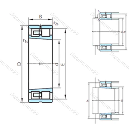 Подшипник роликовый радиальный NN 3056K