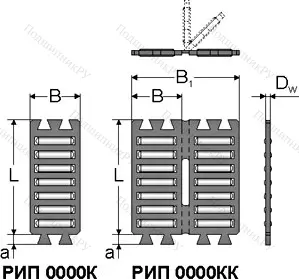 Модификация подшипника РИП-3020/0120 размер 3x20x120 от производителя  ГПЗ-11