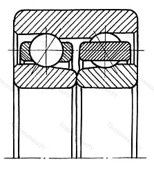 Модификация подшипника 3086207Е размер 35x72x27
