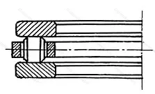 Модификация подшипника 2-9117 размер 85x110x19