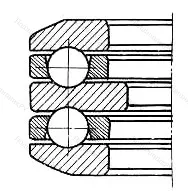 Модификация подшипника 5В0-58709 размер 40/46x68x28 от производителя  ГПЗ-1 Модификация подшипника 5В0-58709 размер 40/46x68x28 от производителя  ГПЗ-1