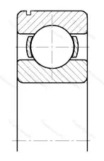 Модификация подшипника 50213 размер 65x120x23 ГПЗ-34